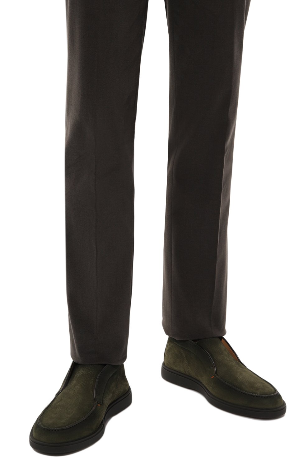 Ботинки detroit из нубука SANTONI, арт. MGDG17823SM0BETG, фото 3