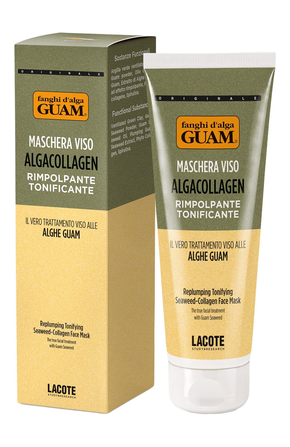 Моделирующая тонизирующая маска с коллагеном водорослей (75ml) GUAM, арт. 8025021222325, фото 2