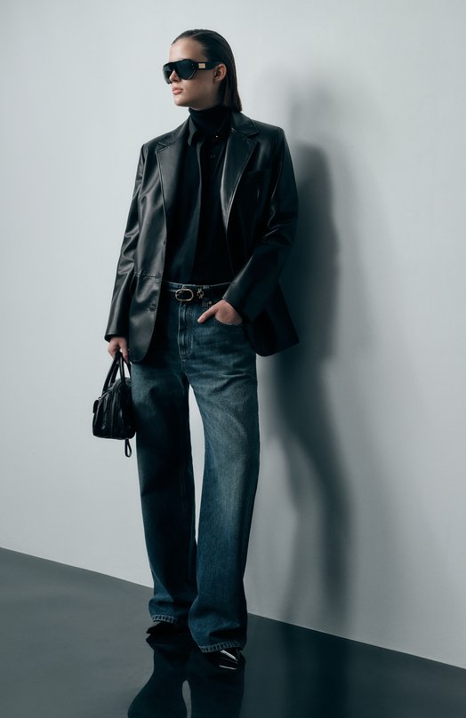 Шелковая блузка Elie Saab SH000 Чёрный  SH000 Фото 6