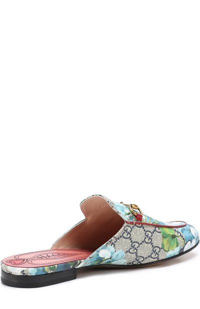 Сабо princetown из текстиля с принтом GUCCI, арт. 432772/KU2P0, фото 4