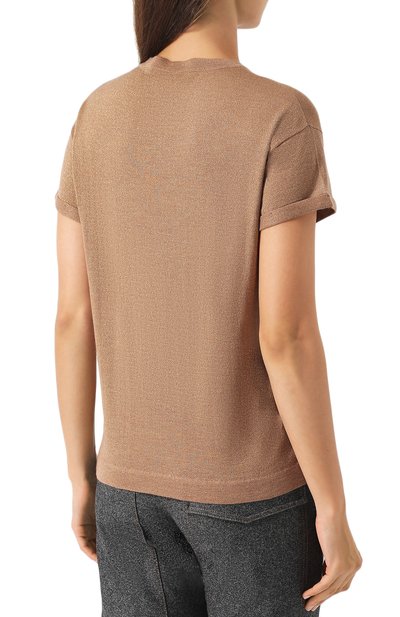 Пуловер из кашемира и шелка BRUNELLO CUCINELLI, арт. M41810000, фото 4