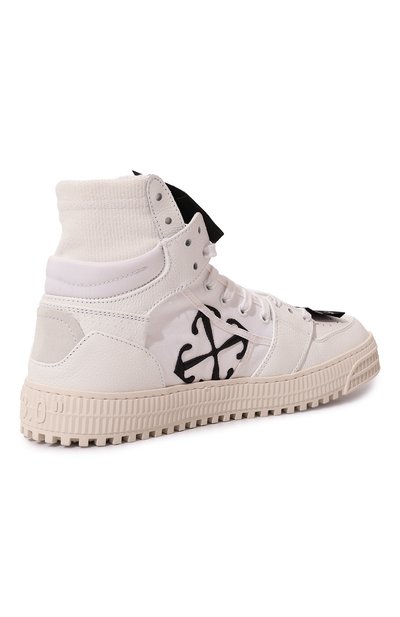 Кожаные кеды 3.0 off court OFF-WHITE, арт. 0MIA065C99LEA005, фото 5