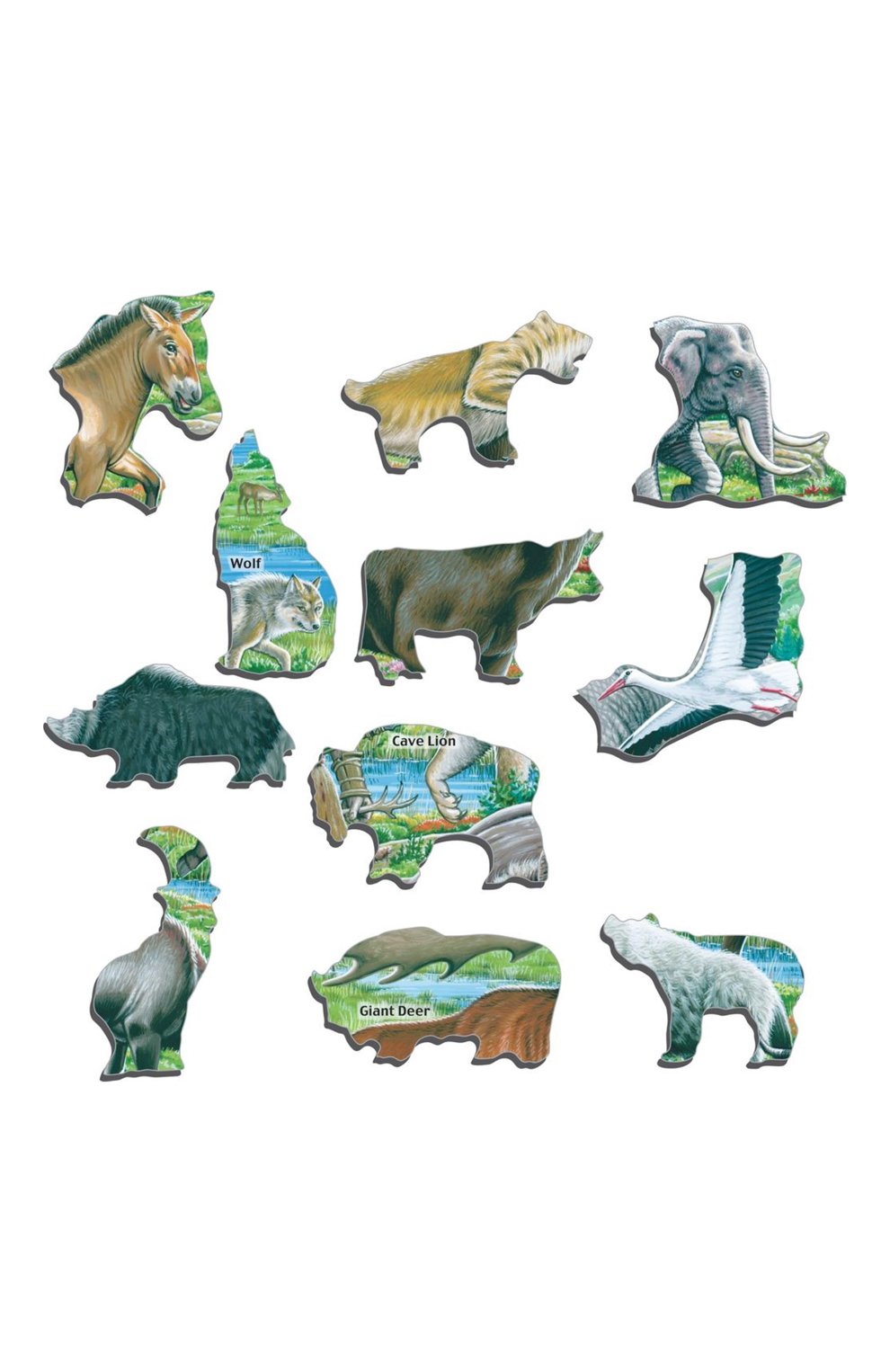 Пазл дикие животные LARSEN, арт. NB10, фото 3