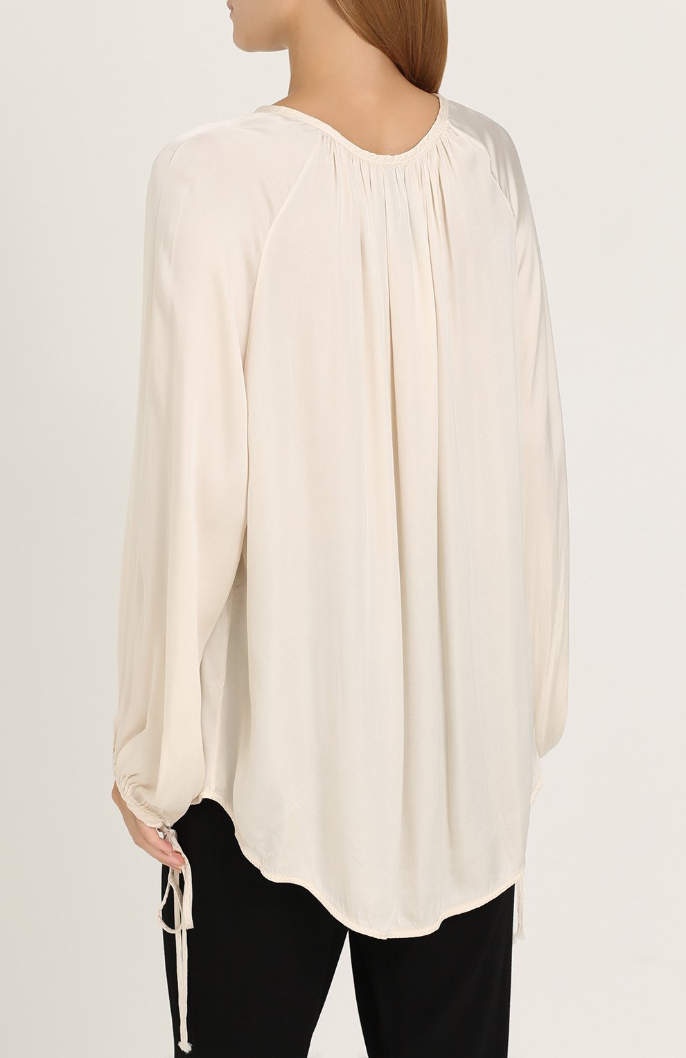 Блузка из вискозы и хлопка RAQUEL ALLEGRA, арт. Y74-6670, фото 4