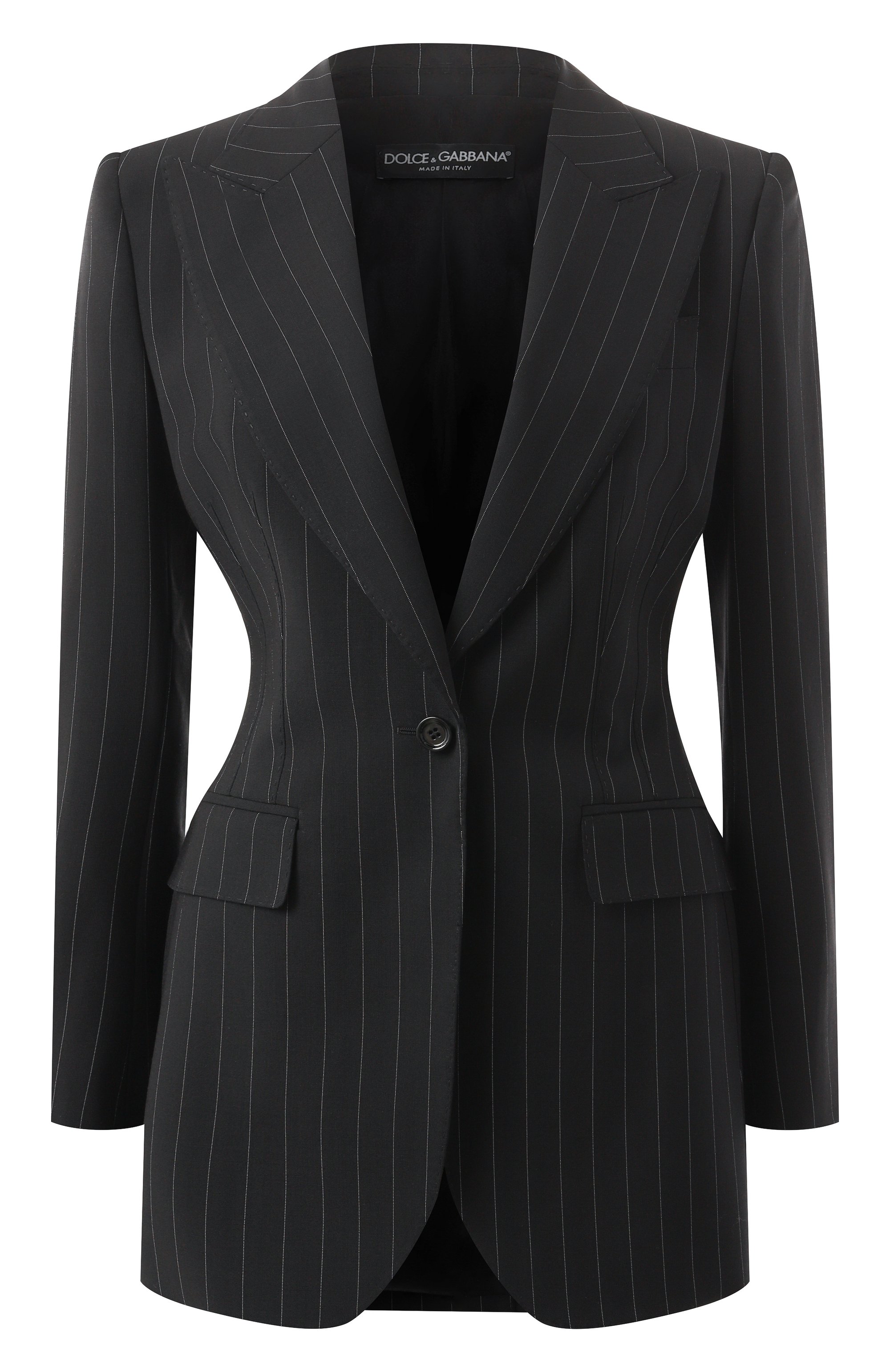 Шерстяной жакет DOLCE & GABBANA, арт. F29YLT/FRBDK, фото 1