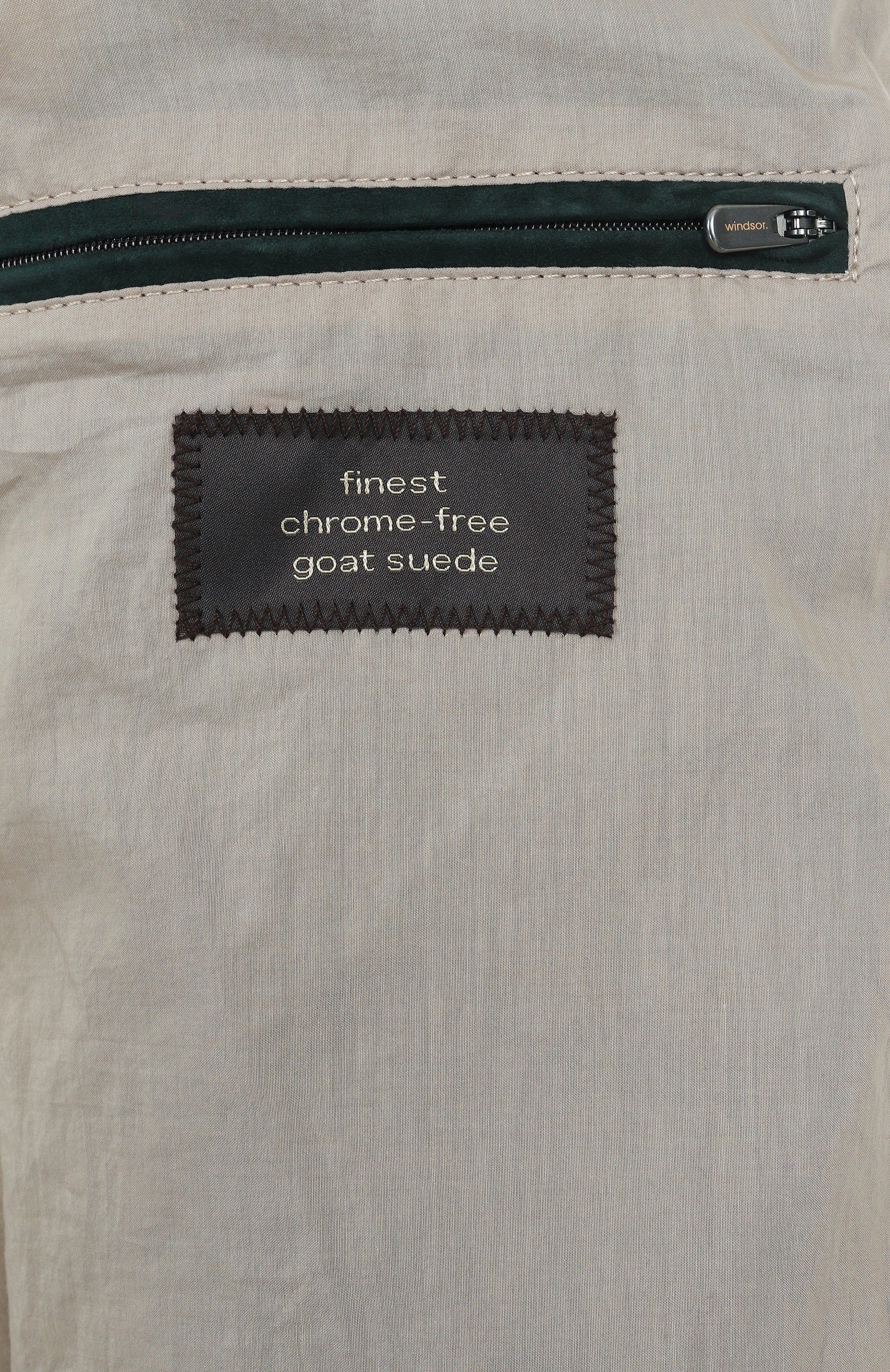 Замшевый бомбер WINDSOR, арт. B0RELL03-L/1300160L, фото 7