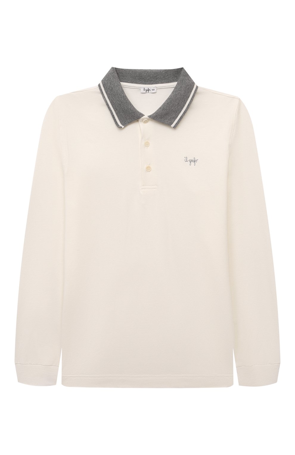 Хлопковое поло IL GUFO, арт. A24P0067MF002/10A-14A, фото 1