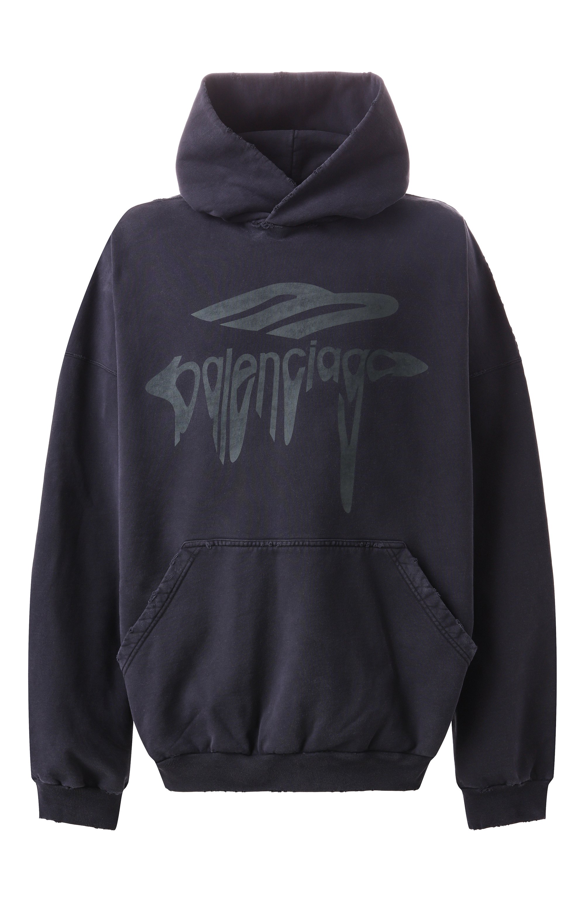 Хлопковое худи BALENCIAGA, арт. 803265/TRVS9, фото 1