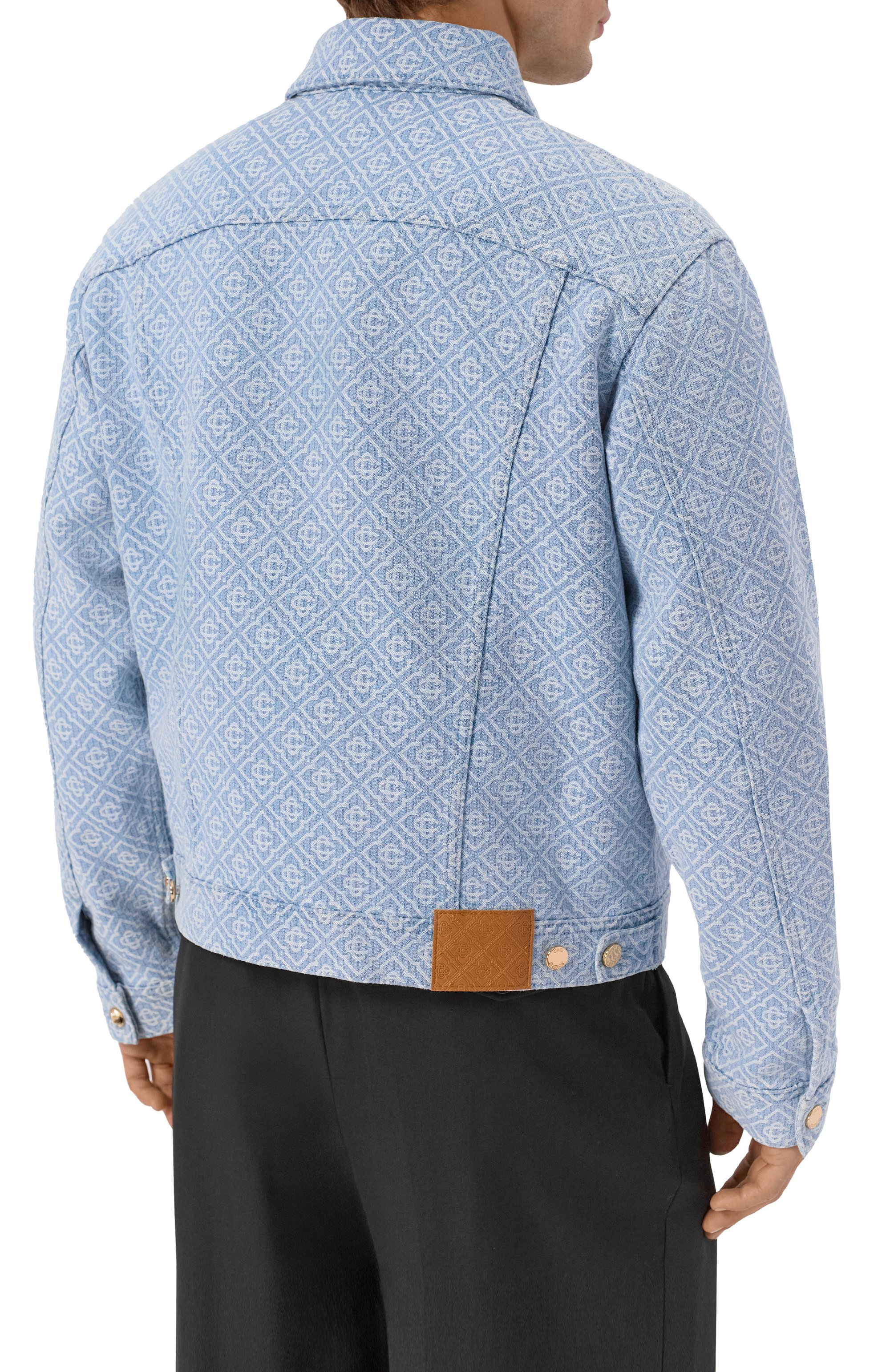 Хлопковая куртка CASABLANCA, арт. MPF25-JK-401-02, фото 4