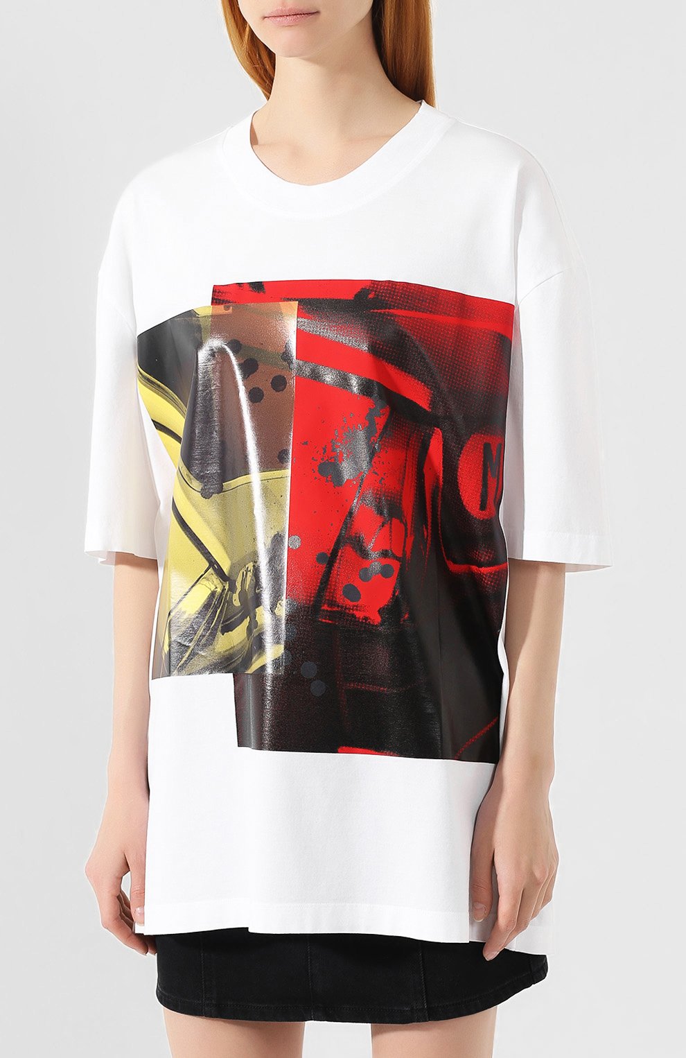 Хлопковая футболка MAISON MARGIELA белого цвета по цене 42500 руб., арт. S29GC0230/S22816, фото 3 Хлопковая футболка MAISON MARGIELA, арт. S29GC0230/S22816, фото 3
