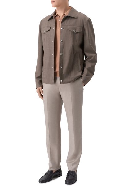 Шелковое поло COLOMBO, арт. MA04864/4-120AN, фото 2