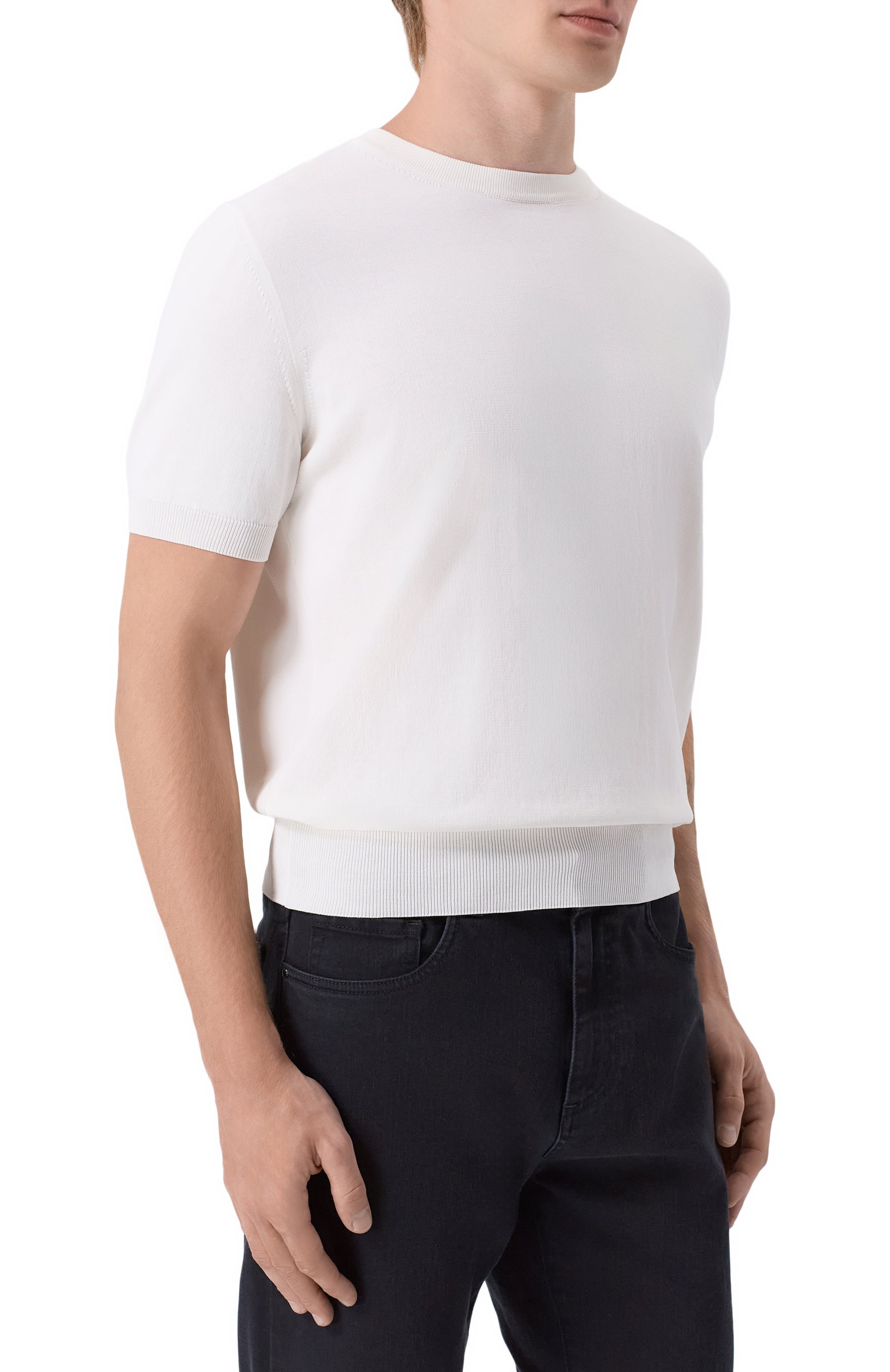 Хлопковый джемпер CANALI, арт. C0719/MK02459, фото 3