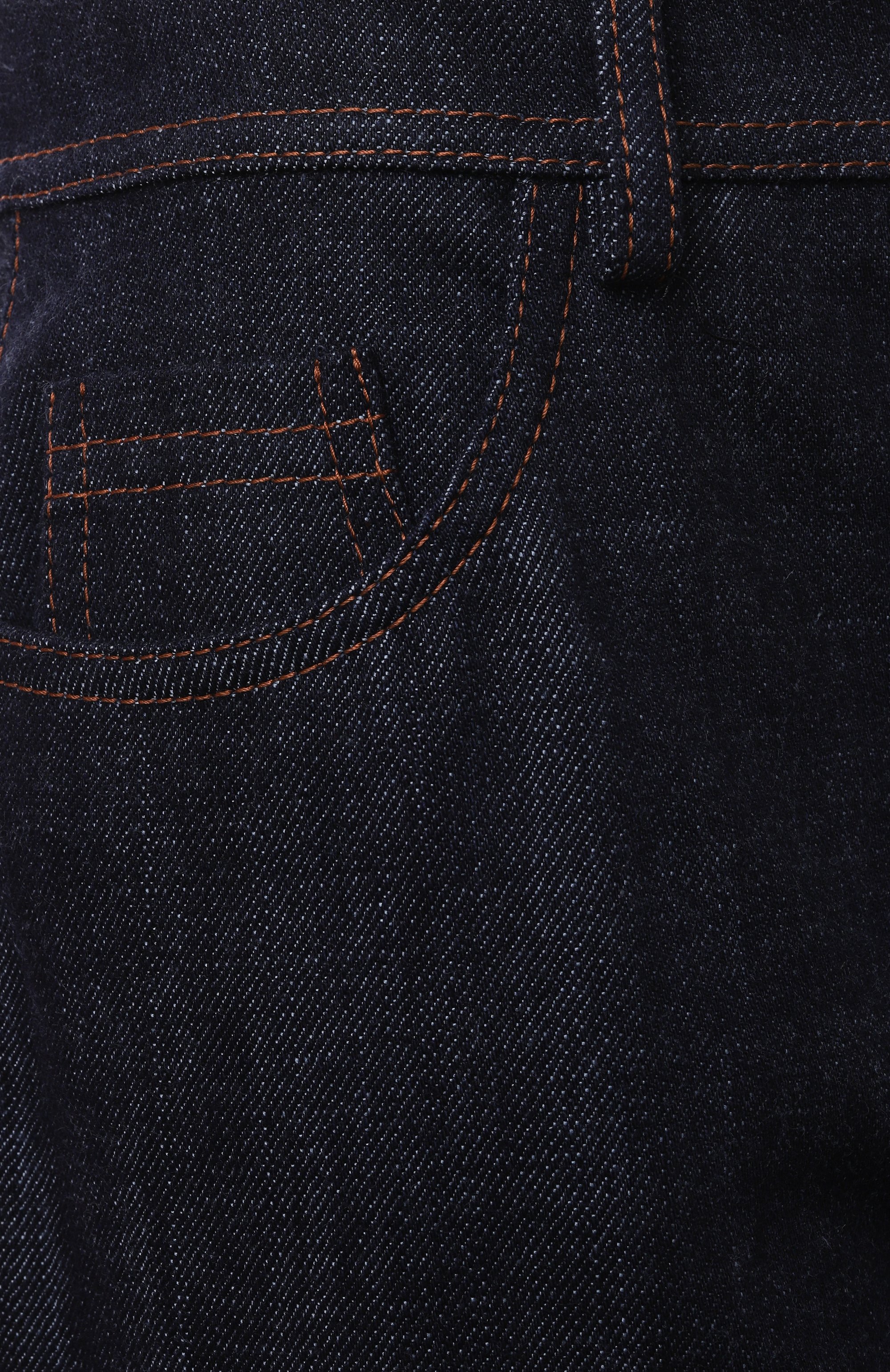 Джинсы ELIE SAAB синего цвета по цене 150500 руб., арт. P0054, фото 6 Джинсы ELIE SAAB, арт. P0054, фото 6