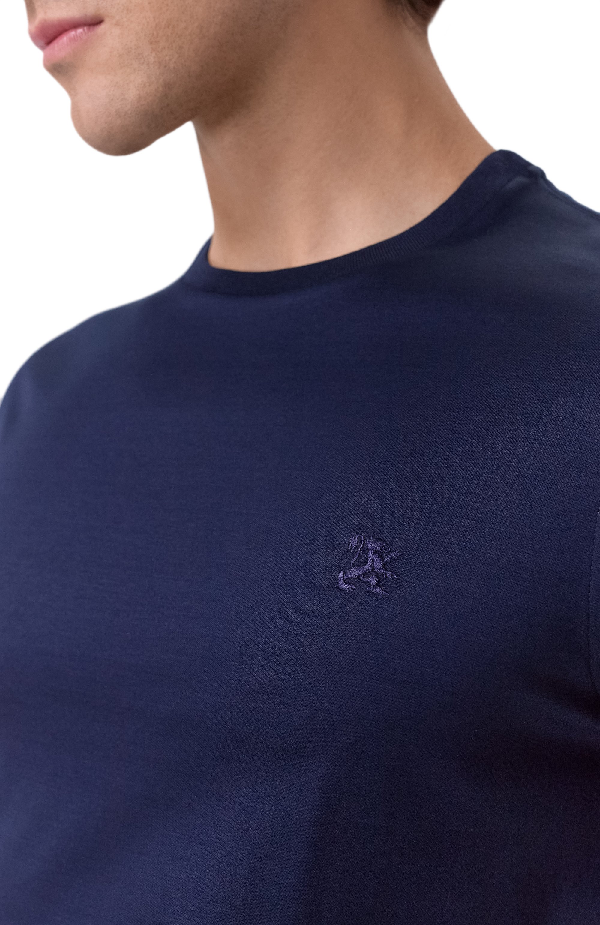 Хлопковая футболка ZILLI, арт. TSR02AM0100VZLE00, фото 5