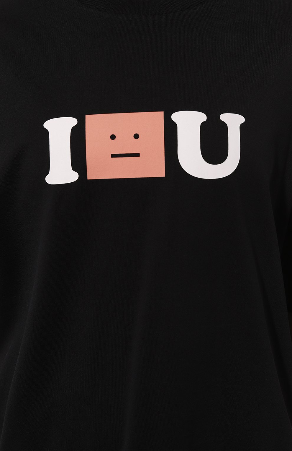Хлопковая футболка ACNE STUDIOS черного цвета по цене 24500 руб., арт. FA-UX-TSHI000257, фото 5 Хлопковая футболка ACNE STUDIOS, арт. FA-UX-TSHI000257, фото 5