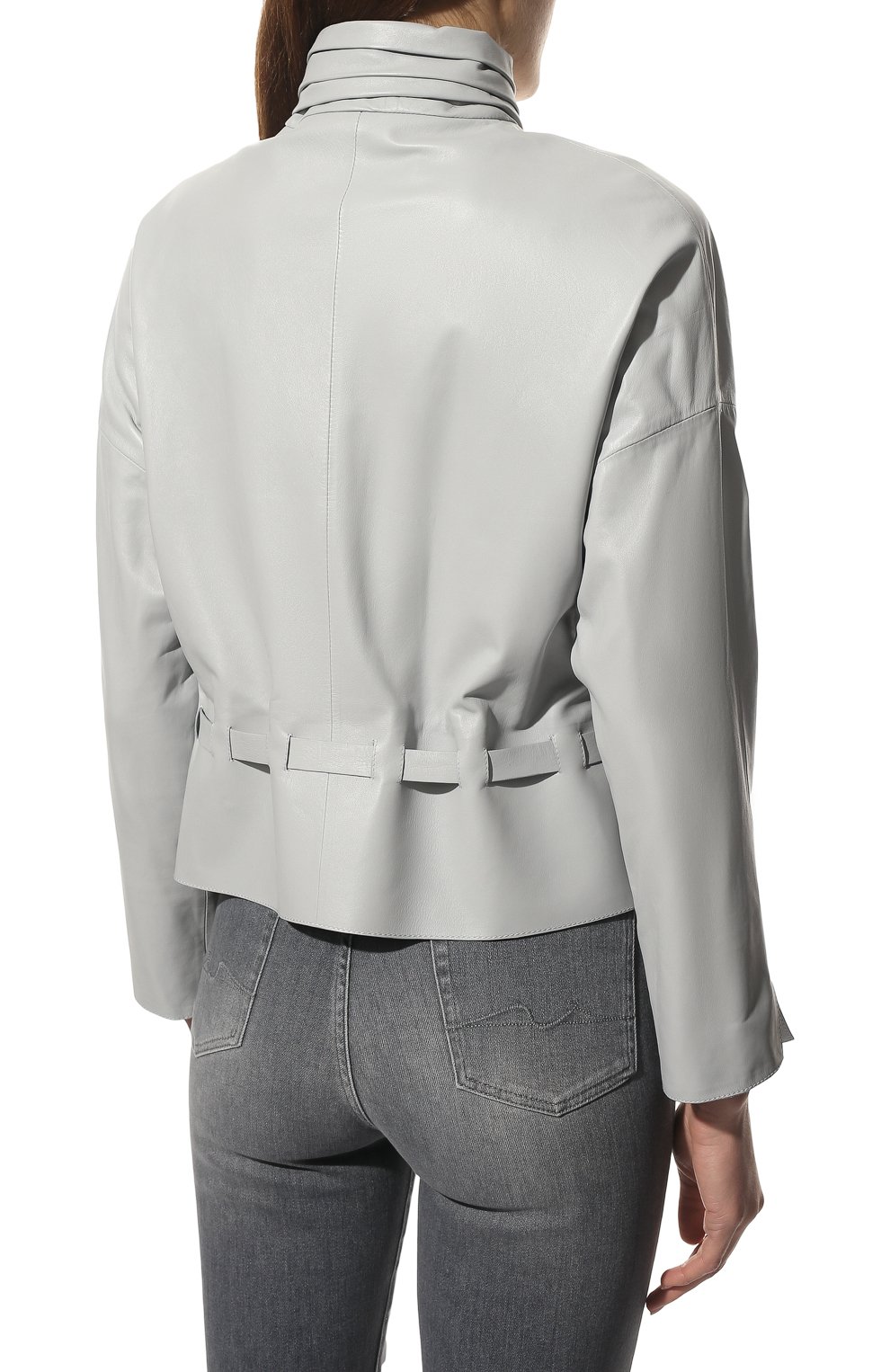 Кожаная куртка GIORGIO ARMANI, арт. IAB02P/IAP17, фото 4