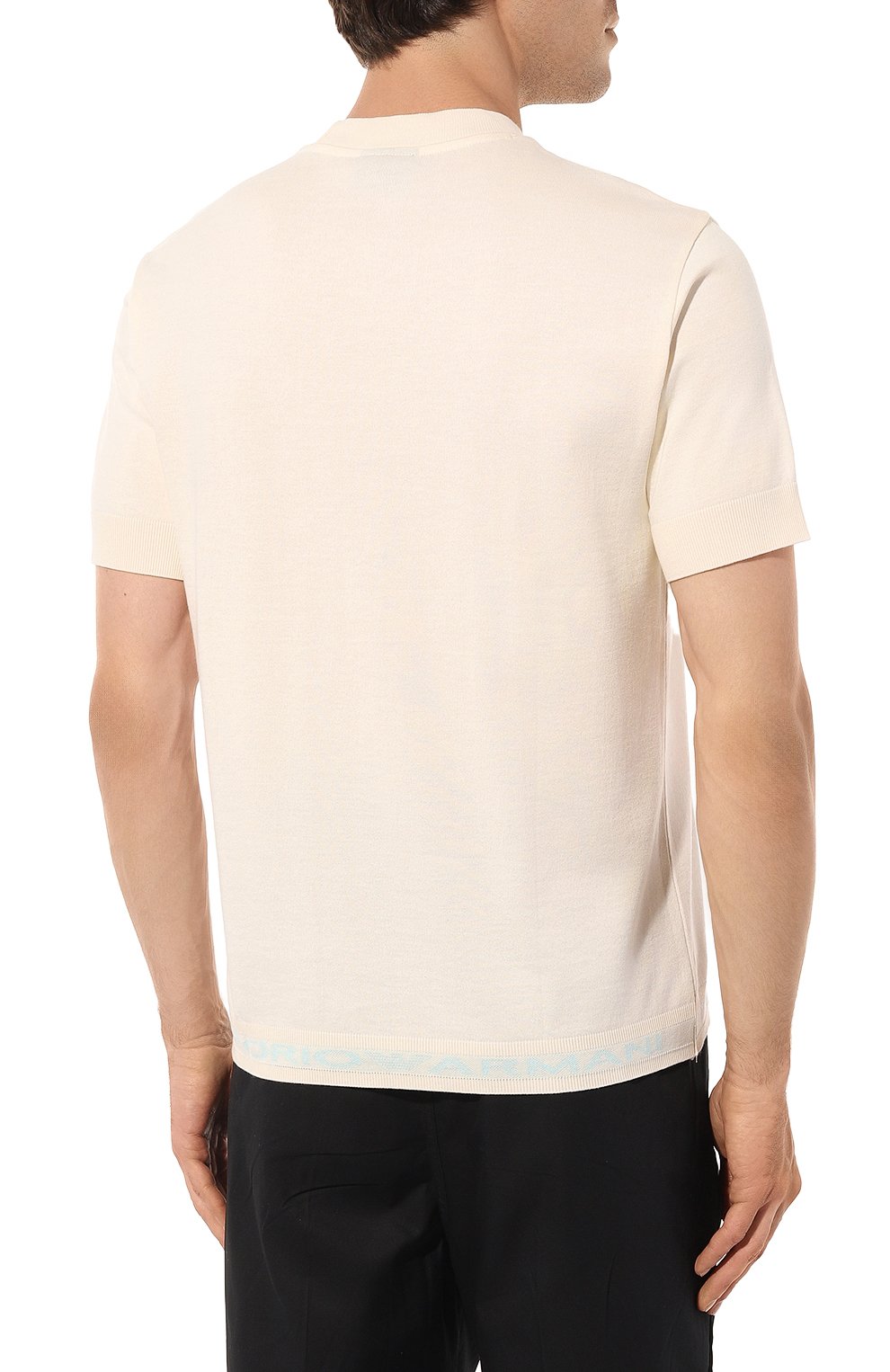 Хлопковый джемпер EMPORIO ARMANI, арт. 6R1TEB/1JFIZ, фото 4