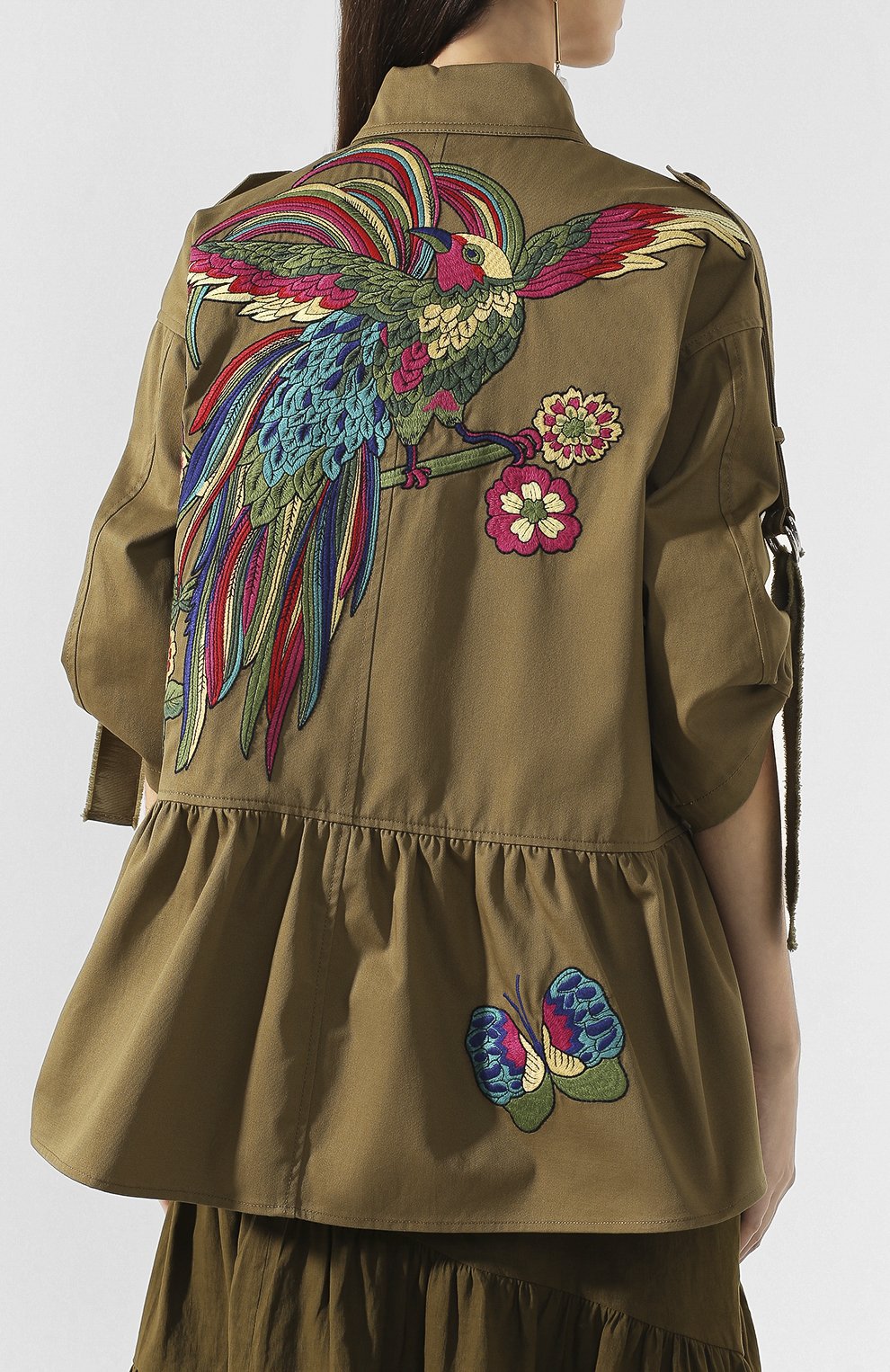 Хлопковая куртка REDVALENTINO, арт. TR0CI00W/51J, фото 4