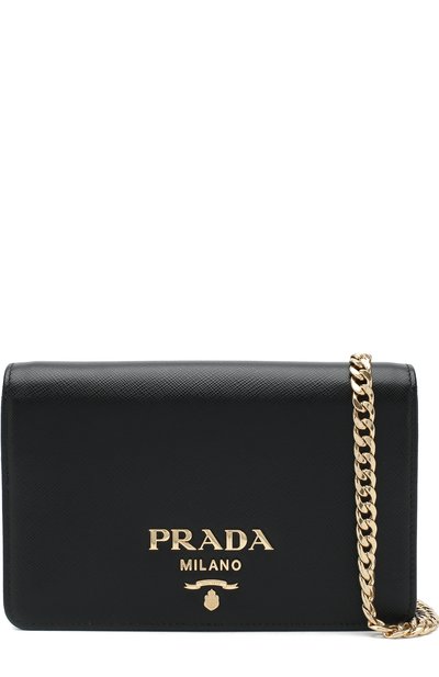 Сумка из кожи на цепочке PRADA, арт. 1BP006-NZV-F0002-1, фото 5