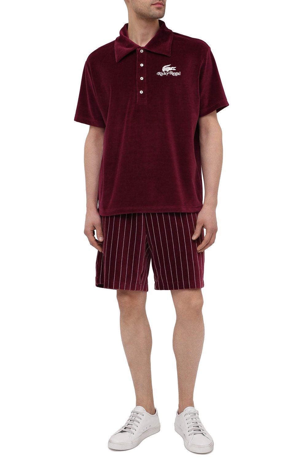 Хлопковые шорты lacoste x ricky regal LACOSTE, арт. GH1784, фото 2