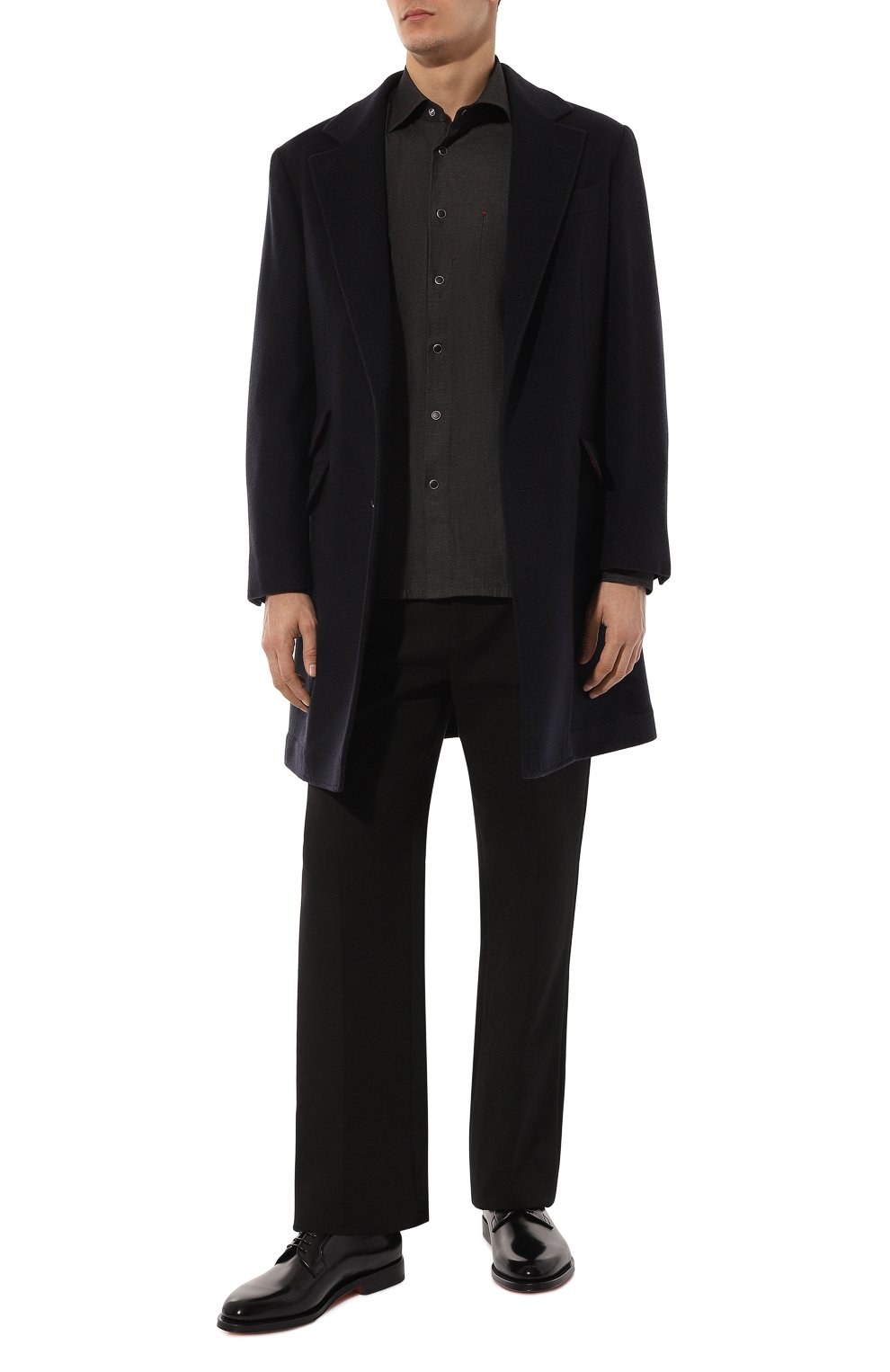 Кожаные дерби colin SANTONI, арт. MCCG17837PD5HSH9, фото 2