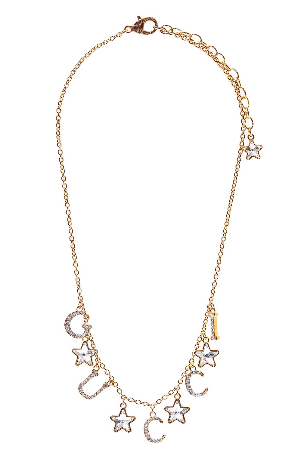 Колье GUCCI золотого цвета по цене 128160 руб., арт. 679044 J1D50, фото 1 Колье GUCCI, арт. 679044 J1D50, фото 1