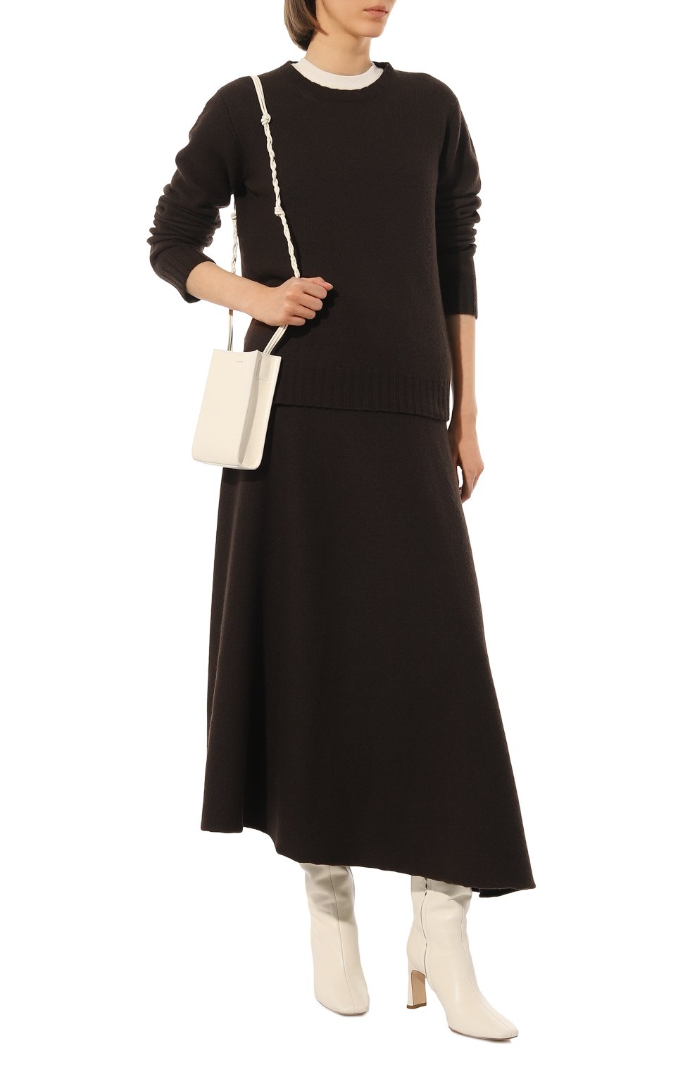 Шерстяная юбка JIL SANDER, арт. J02MA0024-J14506, фото 2