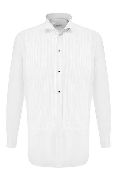 Хлопковая сорочка под смокинг с воротником бабочка BRIONI, арт. RCSU0P/P604R, фото 1