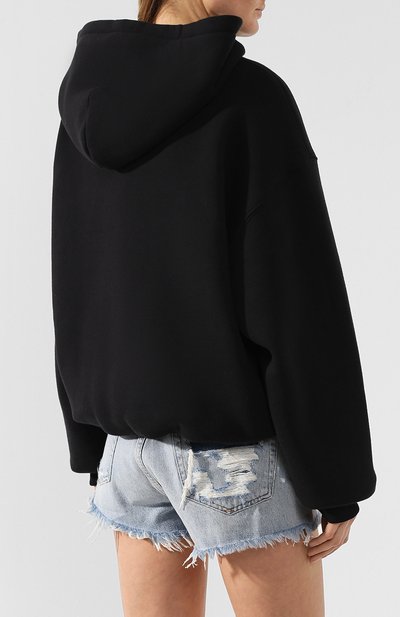 Хлопковый пуловер ALEXANDERWANG.T черного цвета по цене 28200 руб., арт. 4C492001D2, фото 4 Хлопковый пуловер ALEXANDERWANG.T, арт. 4C492001D2, фото 4