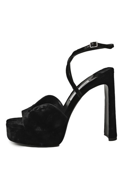 Текстильные босоножки karli 125 JIMMY CHOO, арт. KARLI/PF 125, фото 4