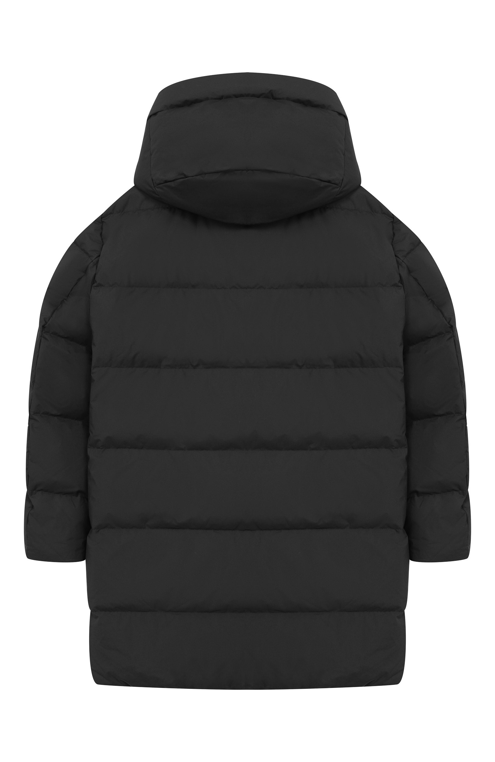 Пуховое пальто с отделкой из песца YVES SALOMON ENFANT, арт. 26WEM908XXJ16G/12A-14A, фото 2