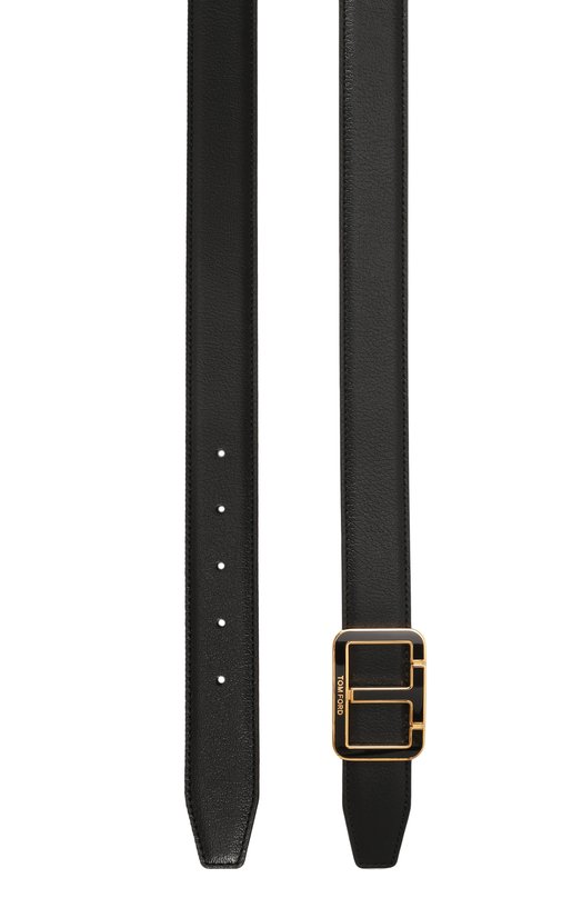 Кожаный ремень Tom Ford TB281E/LCL311 Чёрный  TB281E/LCL311 Фото 3
