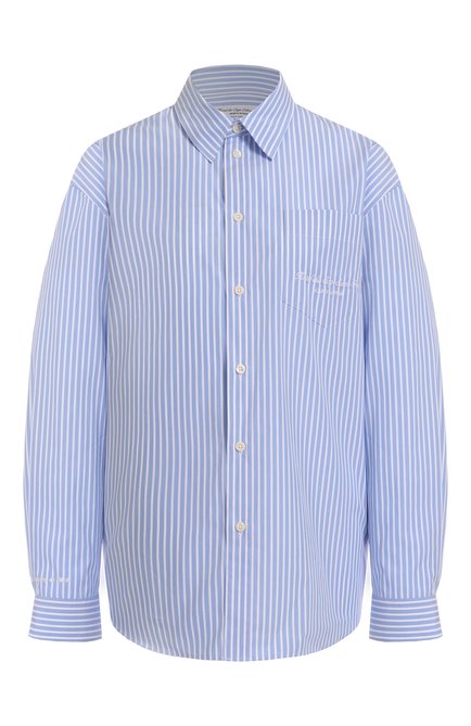 Женская хлопковая рубашка sporty &amp; rich x hotel du cap-eden-roc SPORTY AND RICH, арт. SI00760673ST61