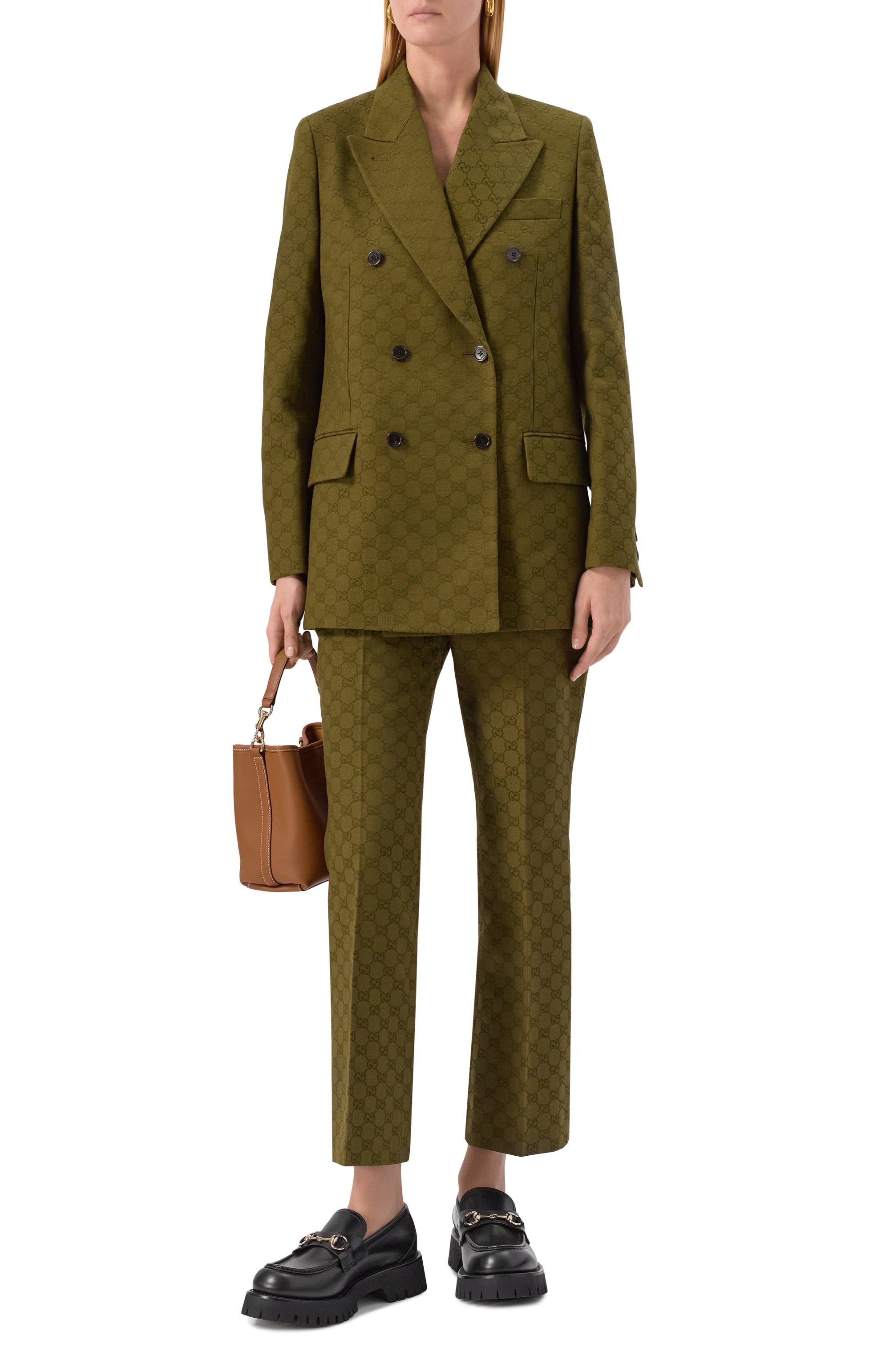 Кожаные лоферы GUCCI, арт. 816337/AADCW, фото 3