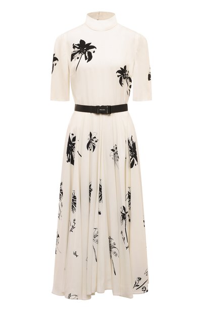Женское платье из вискозы PRADA, арт. P3E01H-1Y1R-F0009-211