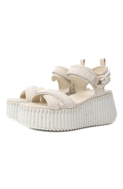 Женские замшевые босоножки nama CHLOÉ, арт. CHC24S870HT