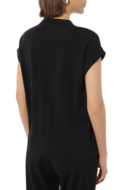 Хлопковая футболка BRUNELLO CUCINELLI, арт. M0A45EE520, фото 4