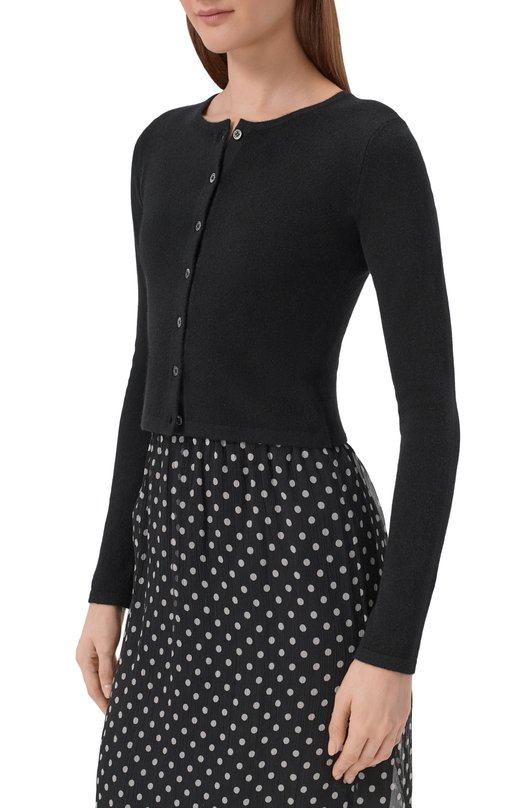 Кашемировый кардиган Pervert PE26/CR01/60-41 Чёрный  PE26/CR01/60-41 Фото 3