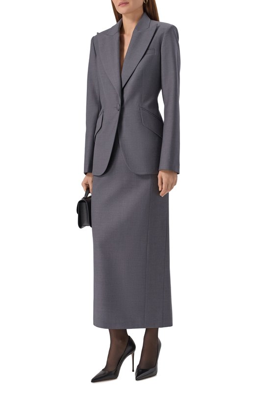 Шерстяной жакет Shervarli JA25-0021 Серый  JA25-0021 Фото 2