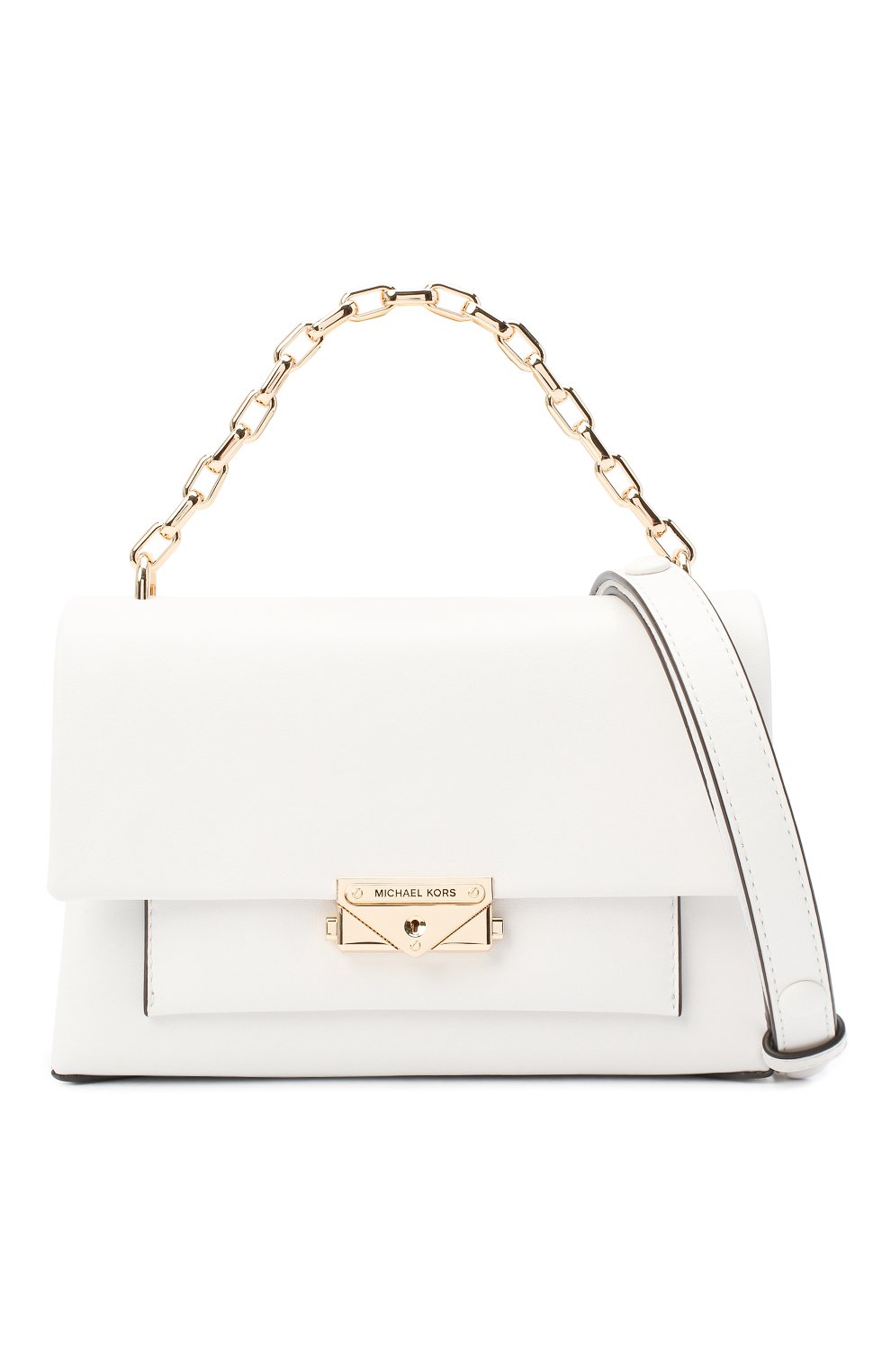 Сумка cece medium MICHAEL MICHAEL KORS белого цвета по цене 51300 руб., арт. 30S9G0EL2L, фото 6 Сумка cece medium MICHAEL MICHAEL KORS, арт. 30S9G0EL2L, фото 6