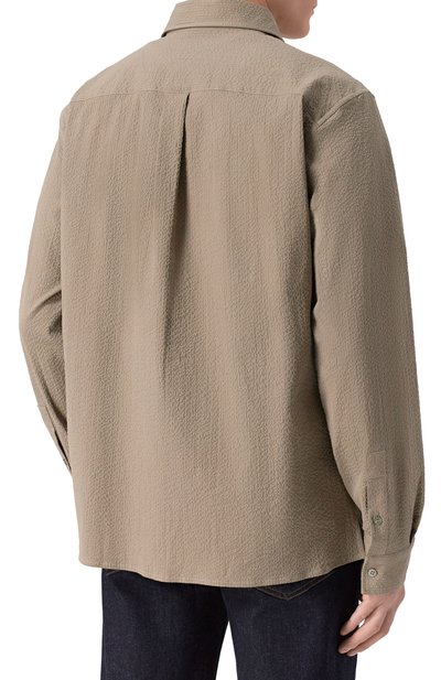 Хлопковая рубашка MVST, арт. M26.2PM.B010/F133 SEERSUCKER, фото 4