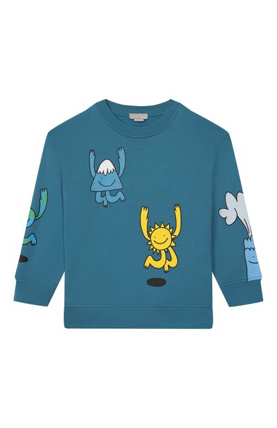 Хлопковый свитшот STELLA MCCARTNEY, арт. TX4P70