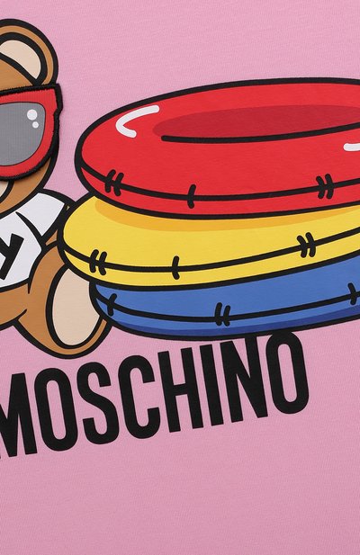 Хлопковое платье MOSCHINO, арт. HDV0BG/LBA10/10A-14A, фото 3