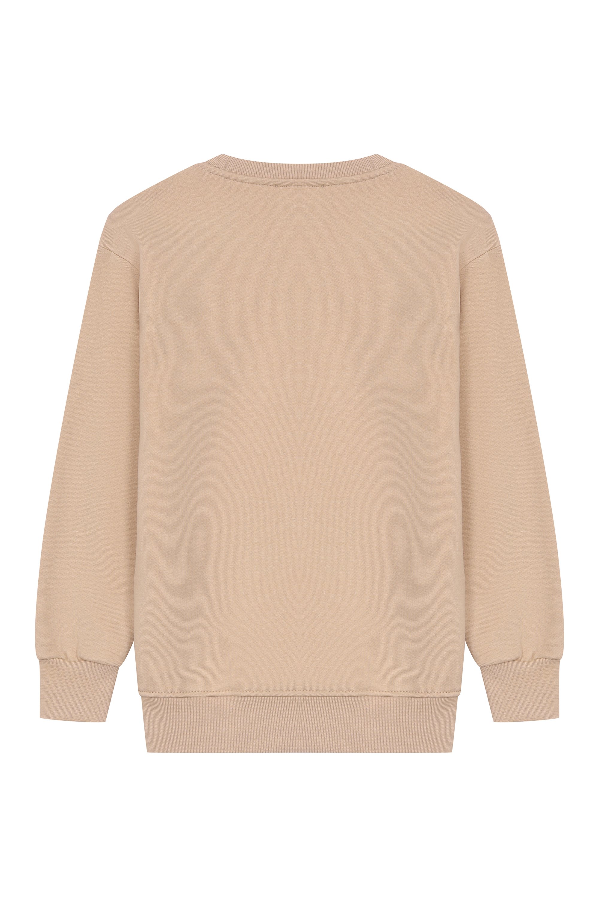 Хлопковый свитшот BARROW бежевого цвета по цене 7870 руб., арт. S6BKJUSW005, фото 2 Хлопковый свитшот BARROW, арт. S6BKJUSW005, фото 2