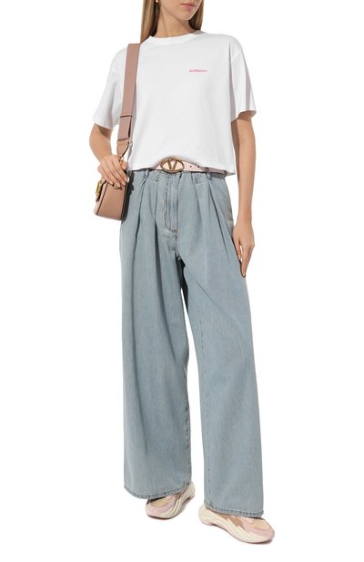 Хлопковая футболка BURBERRY, арт. 8073351, фото 2