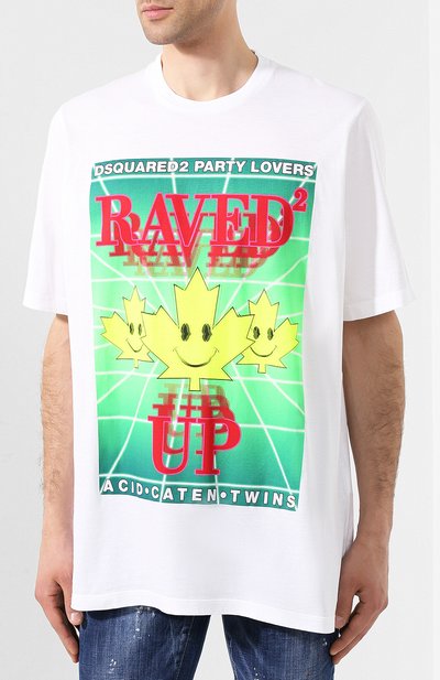 Хлопковая футболка DSQUARED2, арт. S74GD0575/S21600, фото 3