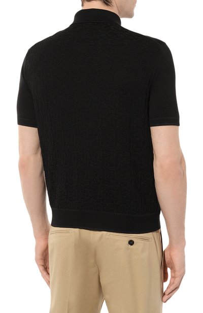 Поло из шелка и хлопка STEFANO RICCI, арт. K818059P13/F23286, фото 4