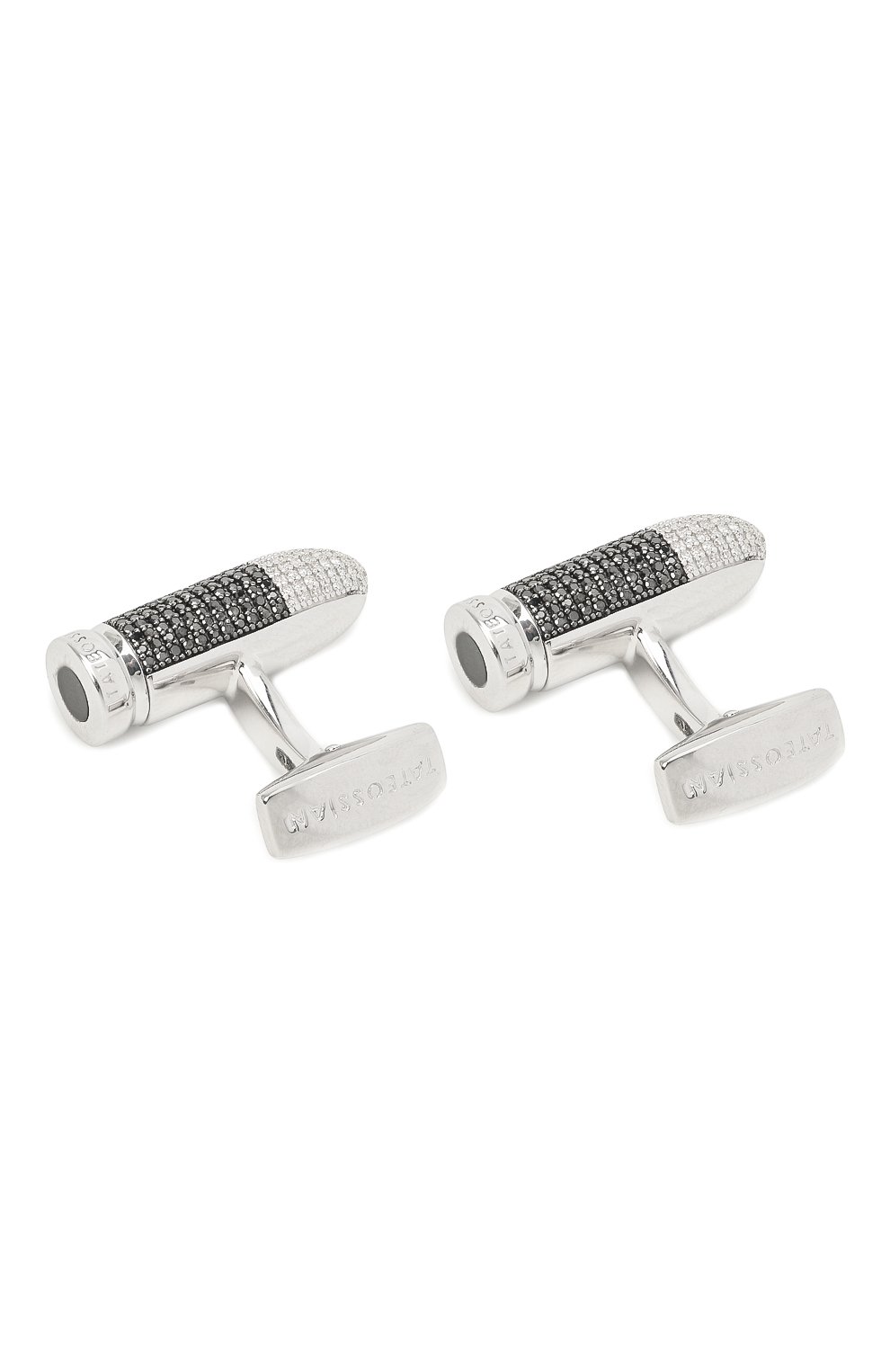 Запонки с бриллиантами TATEOSSIAN серебряного цвета по цене 557500 руб., арт. CL7395, фото 2 Запонки с бриллиантами TATEOSSIAN, арт. CL7395, фото 2