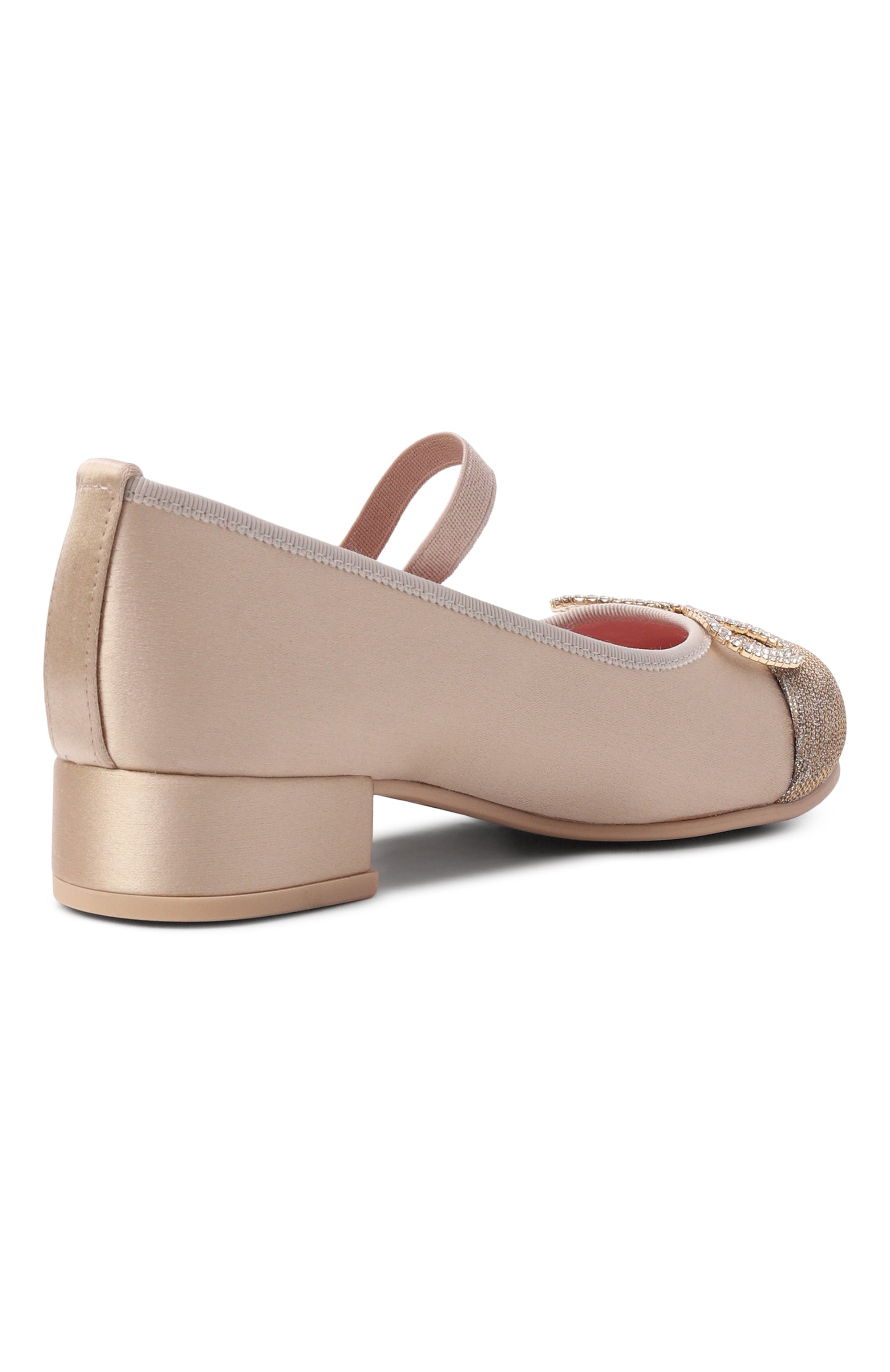 Туфли PRETTY BALLERINAS светло-бежевого цвета по цене 23450 руб., арт. 53083_001, фото 3 Туфли PRETTY BALLERINAS, арт. 53083_001, фото 3