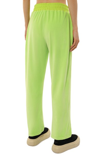 Бархатные брюки EVERREVER салатового цвета по цене 8200 руб., арт. RE-TRPN-WM-GREEN, фото 4 Бархатные брюки EVERREVER, арт. RE-TRPN-WM-GREEN, фото 4